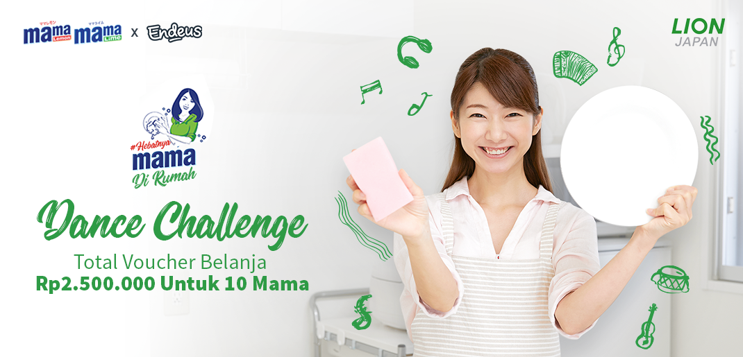 #HebatnyaMAMAdiRumah: Dance Cuci Piring MAMA Indonesia x Endeus