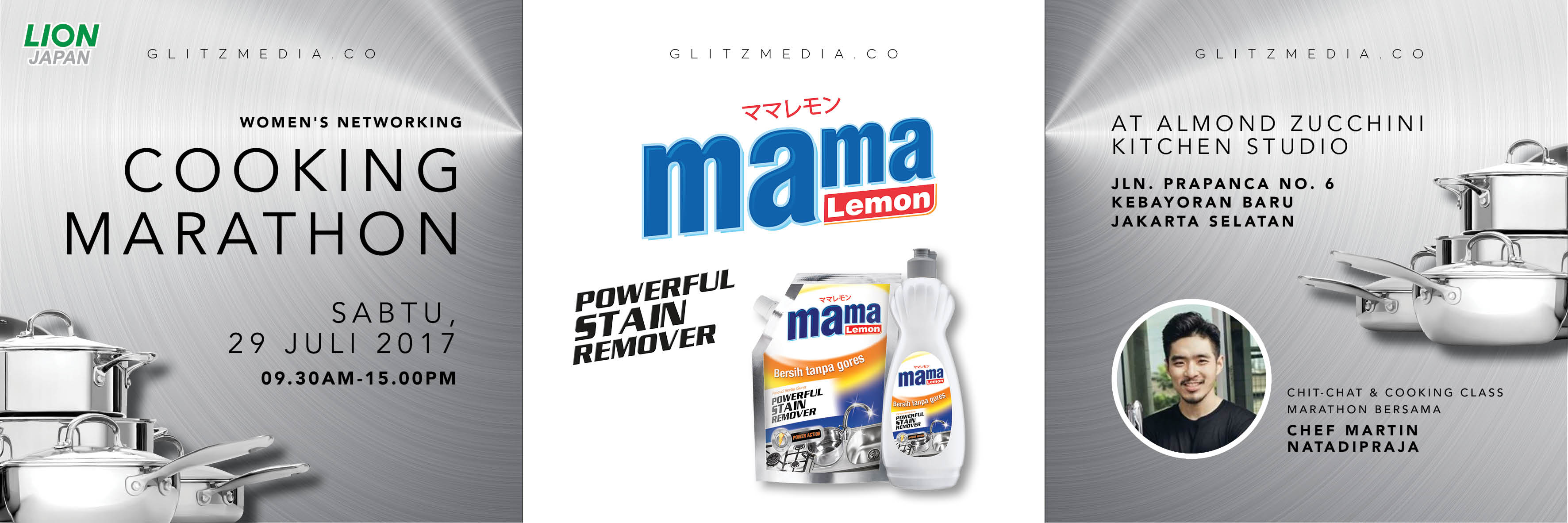 Ikuti Keseruan Memasak Maraton Bersama MAMA LEMON PSR dan GLITZMEDIA.CO