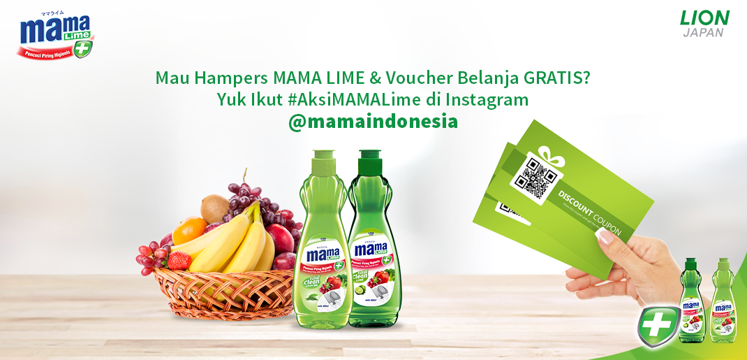 Jawab Pertanyaan #AksiMAMALime, Raih Hadiah Voucher Belanja dan Hampers dari MAMA Indonesia