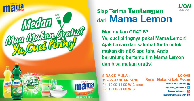 Warga Medan. Mau Makan Gratis ? Ya Cuci Piring
